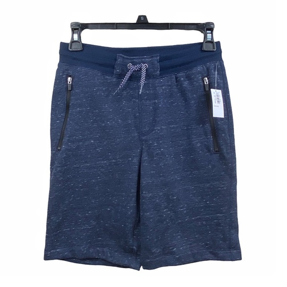 NWT Old Navy Elevated Fleece Jogger Short Navy Stretch Performance Sweat Shorts - Picture 16 of 16